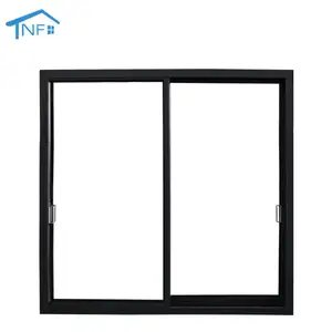 Customized NFRC Certificate Tempered Glass Sliding Windows Aluminum Sliding Windows For House