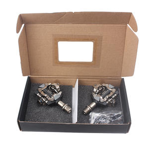 Pedal de bicicleta de montaña de fibra de carbono y nailon ultraligero, piezas de bici con autosujeción, rodamiento DU <span class=keywords><strong>SPD</strong></span> - Product Image 6