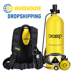 Wave Chaser High-Pressure Diving Goggles | Durable Yellow Aircraft Aluminium 6061 Adult Use - Product Image 1