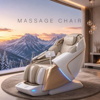 Offres Exceptionnelles de Septembre : Fauteuil de Massage 4D SL Track 135cm avec Double Mécanisme 4D, Fauteuil Inclinable Corps Entier pour la Vente en Gros