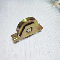 Roue de porte coulissante à roulement unique, Support interne de haute qualité, avec rainure en U/V/Y