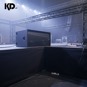 Subwoofer professionnel double 18 pouces <span class=keywords><strong>4</strong></span> ohms 1500W passif pour basses profondes, idéal pour les spectacles en direct, événements et systèmes audio de location - Product Image 1
