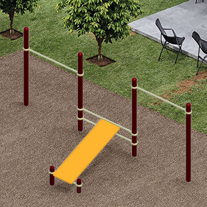 Equipo de Fitness de Acero para Exteriores, Tipo <span class=keywords><strong>Monkey</strong></span> Bar, Personalizable y Resistente, con Garantía de 5 Años para Parques y Gimnasios Certificados - Product Image 6