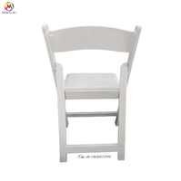 Top qualité en gros chaise pliable événement de mariage en plastique Wimbledon chaises de jardin en résine blanche chaise pliante extérieure
