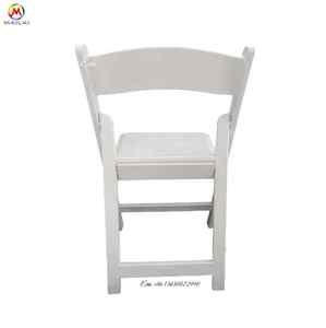 Chất lượng hàng đầu bán buôn có thể gập lại ghế đám cưới tổ chức sự kiện nhựa Wimbledon vườn Ghế nhựa trắng gấp ghế ngoài trời - Product Image 4