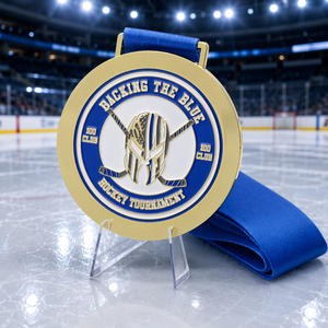 Medalla <span class=keywords><strong>de</strong></span> Hockey sobre Hielo Personalizada, Chapada en Oro, Esmalte Suave, Redonda, <span class=keywords><strong>Aleación</strong></span> <span class=keywords><strong>de</strong></span> Zinc, Premio <span class=keywords><strong>de</strong></span> Campeonato, Recuerdo <span class=keywords><strong>de</strong></span> Torneo, Oro, Plata, Cobre, OEM - Product Image 5