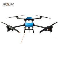 Drone de nettoyage haute pression pour bâtiments/tuiles/fenêtres/panneaux solaires de 100 m de hauteur