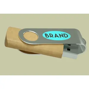 Memoria USB Twister Ecológica Reciclada, Dispositivos Sostenibles - Product Image 2