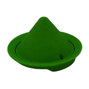 Custom green color food grade silicone rubber products for bars