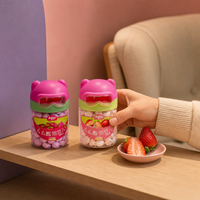 Aimo Momo Beer Dragon Fruit Puree Gebakken Gebakjes Zoete Snack 14g Rechtstreeks van de Fabriek OEM Aangepaste Merk Leverancier Groothandel