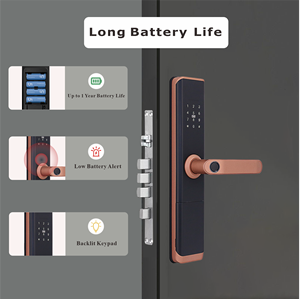 <span class=keywords><strong>2026</strong></span>年新登場 アルミ合金製スマートドアロック TT <span class=keywords><strong>Lock</strong></span>モバイルアプリ対応 ホームセキュリティ カード＆キー解錠 - Product Image 5