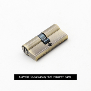 Cilindro di Ricambio per <span class=keywords><strong>Serratura</strong></span> a Mortasa in Ottone Anticato per Porte in Legno - Product Image 2