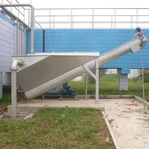 하수 폐수 전처리장 기계 모래 그릿 분류기 제거 분리기 시스템 장비