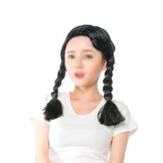Parrucca per capelli retrò da PW-SA retrò da ragazza per capelli da festa puntello con capelli umani resistenti - Product Image 1