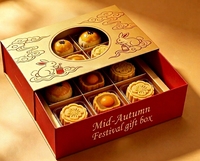 Coffret Cadeau Premium pour le Festival de la Mi-Automne, Conception Personnalisée, Emballage Portable avec Fenêtre, Boîte à Tiroir pour Gâteaux de Lune et Pâtisseries