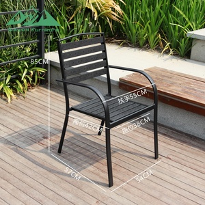 Juego <span class=keywords><strong>de</strong></span> <span class=keywords><strong>Comedor</strong></span> para Exteriores <span class=keywords><strong>de</strong></span> Aleación <span class=keywords><strong>de</strong></span> Aluminio Resistente Wayon, Muebles <span class=keywords><strong>de</strong></span> Patio <span class=keywords><strong>de</strong></span> 6 Plazas, Mesa y Sillas - Product Image 2