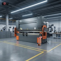 Máquina Dobladora de Chapa Eléctrica BOST Factory de 6+1 Ejes DA53T, Mini Prensa Plegadora CNC de 1600mm/2000mm/2500mm/3200mm, Dobladora de Láminas de 4m