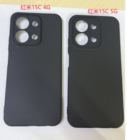 Coque de téléphone portable en TPU transparent ultra-mince pour Xiaomi Redmi 15C 4G 5G, vente en gros d'usine, exclusivité Weview