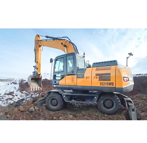 Excavadora de Ruedas y Orugas XE210WD de 20.8 Toneladas y 0.86m³ con Gran Fuerza de Excavación, <span class=keywords><strong>Precio</strong></span> de Fábrica, ¡Venta Caliente! - Product Image 5
