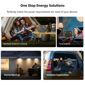 OEM ODM Station d'alimentation portable 600W <span class=keywords><strong>Batterie</strong></span> LiFePO4 Générateur solaire Énergie solaire pour la sauvegarde à domicile Camping Urgence - Product Image 4