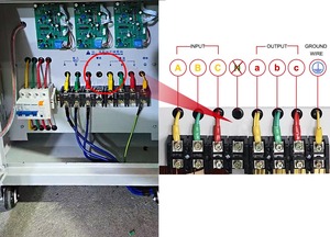 منظم جهد من النوع المؤازر 15KVA AC V من ثلاث مراحل SBW مثبت الجهد الصناعي <span class=keywords><strong>Avr</strong></span> - Product Image 5