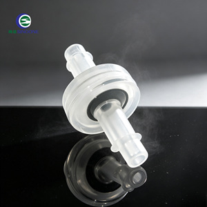 <span class=keywords><strong>Valve</strong></span> <span class=keywords><strong>anti</strong></span>-<span class=keywords><strong>retour</strong></span> micro à diaphragme transparent en PP, double usage gaz-liquide, raccord <span class=keywords><strong>anti</strong></span>-reflux pour nébuliseur et machine à café - Product Image 3