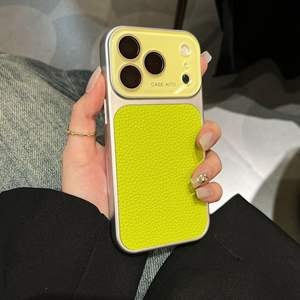 Funda de Cuero Multicolor con Ventana Grande para iPhone 12 Pro Max, Estilo Influencer 2026 - Product Image 1