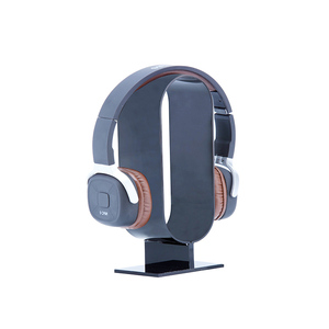 Nueva llegada de acrílico de escritorio PC auriculares soporte para auriculares PS4 PS5 soporte para auriculares para todos los tamaños de auriculares - Product Image 4