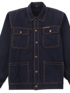 Overol de Poliéster Resistente al Desgaste <span class=keywords><strong>para</strong></span> Hombre, Traje de Soldadura Anti-escaldaduras, Reparación de Automóviles, Obras de Construcción, <span class=keywords><strong>Pantalones</strong></span> de Una Sola Capa <span class=keywords><strong>para</strong></span> <span class=keywords><strong>Soldador</strong></span> - Product Image 5