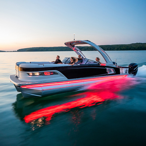 Accessorio Ecocampor per la pesca popolare pontone <span class=keywords><strong>barca</strong></span> OEM/ODM Houseboat rimorchio motore accessorio Yacht più popolare in fibra di vetro - Product Image 3