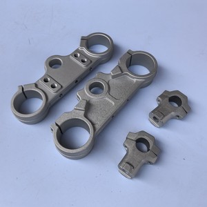 Inverted Shock Absorbers 45/48mm Aluminum Alloy Steering Gear Upper Lower Connecting Plates Pressure <b>Motorcycle</b> <b>Suspension</b> <b>Parts</b> - Product Image 1