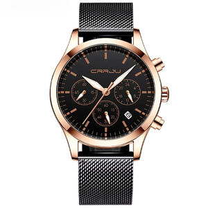 New Hot Luxury Stylish Stainless Steel <b>Men's</b> <b>Watches</b> Casual Versatile Luminous Hands Sport <b>Waterproof</b> Calendar Quartz <b>Watch</b> - Product Image 5