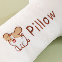 Juguete de Peluche de Hueso de Perro de Dibujos Animados, Súper Suave, Material Unisex, Personalizado, Cómodo para Abrazar, de Gran Venta