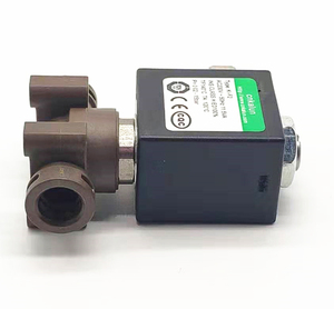 Cnkalun Válvula solenoide de vapor de 24VDC, <span class=keywords><strong>2</strong></span> estaciones y <span class=keywords><strong>2</strong></span> vías, válvula de agua de cierre normal para cafetera - Product Image 5