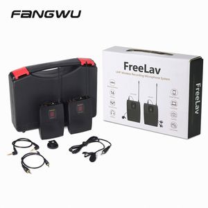High Quality Wireless Collar Clip On Microphones Mic - Product Image 1