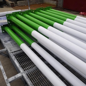 Poste de Jardín de Acero Resistente para Luces <span class=keywords><strong>LED</strong></span> Solares, Poste de Alumbrado Público con CCTV, Poste Inteligente y Soporte para <span class=keywords><strong>Baliza</strong></span> - Product Image 1