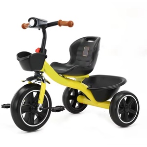 Factory-Priced 3 Wheeled Pedal Car Tricycle for <strong>Kids</strong> Baby Trolley Child Tricycle Baby Children's <strong>Trike</strong> <strong>with</strong> Lighting and Music - Product Image 2