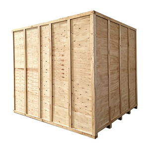 Boîte en bois ordinaire en contreplaqué, fabrication sur mesure, emballage d'exportation pour équipements et machines industrielles - Product Image 1