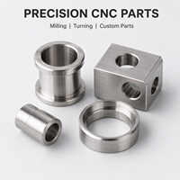 Usinage CNC de précision en acier inoxydable 304 pour la fabrication sur mesure de composants mécaniques par tournage et fraisage