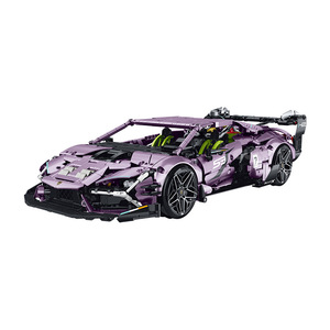 For Supercar Building Block Model 1:10 Remote Control High Difficulty Assembly <b>Toy</b> for Kids 8-13 Years - Product Image 1