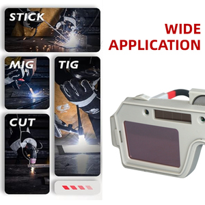 Nuevas Gafas de Soldadura con Atenuación Automática Solar, con 2 Sensores, para Soldadura TIG MIG MMA, Color Real, Luz y Sombra Ajustables - Product Image 4