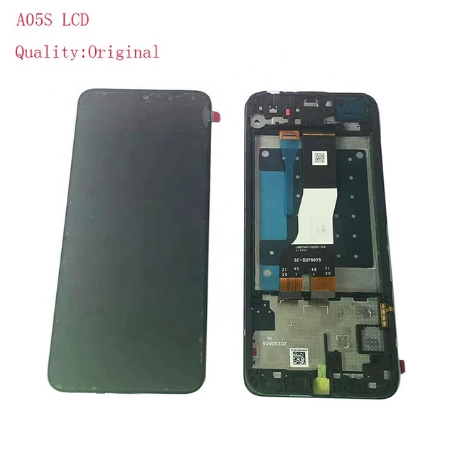 Mobile Phone LCDS  for Samsung Galaxy  A05S A05 Screen on Frame