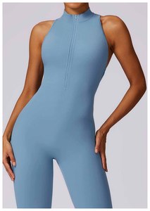 Wholesale Women Fitness Sports Sexy Backless <strong>Jumpsuit</strong> Breathable Outdoor Scrunch Butt <strong>Jumpsuit</strong> Gym <strong>Workout</strong> Yoga <strong>Jumpsuits</strong> - Product Image 5
