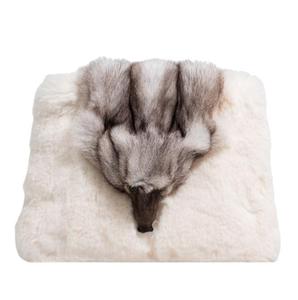 Sac à bandoulière en fausse fourrure de renard pour <span class=keywords><strong>femme</strong></span>, pochette en peluche en forme d'animal, tendance hiver 2023 - Product Image 1