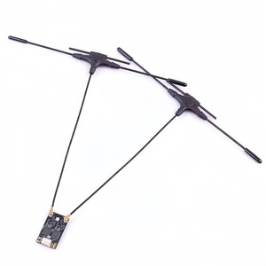 XR4 Gemini X ExpressLRS Coreless Plastic Receiver Dual Band 2.4GHz Sub-G 900MHz ELRS Long Range Low Latency High Reliability <b>RC</b> - Product Image 1