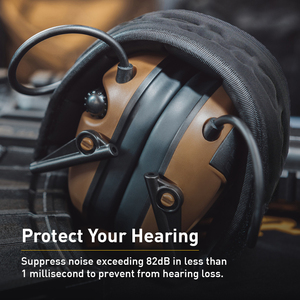 Protège-oreilles <span class=keywords><strong>anti</strong></span>-<span class=keywords><strong>bruit</strong></span> IPSC, accessoires de chasse, protection auditive, écouteurs de tir électroniques - Product Image 4
