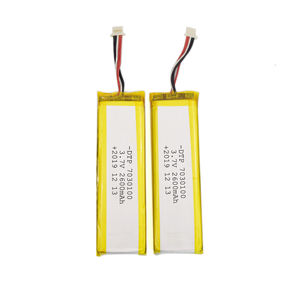 Dünne dünne 7030100 2600mah <span class=keywords><strong>3</strong></span>,7 v lithium-polymer laptop batterie - Product Image 1