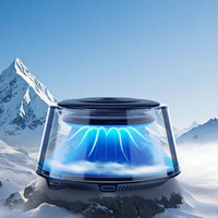 Mini diffuseur d'air de voiture de luxe diffuseur d'arôme automatique de parfum d'arôme de contrôle intelligent machine d'aromathérapie écologique