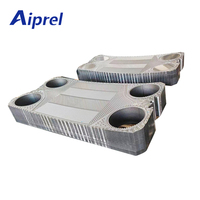 Plaque d'échangeur de chaleur Aiprel HN35L1 8kg Garantie 1 an Plaque d'échangeur de chaleur en SS304 SS316L pour application en pièces de chauffage