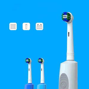 Brosse à dents électrique sonique pour adultes en gros, OEM, portable, batterie, blanchiment, tête de brosse rotative remplaçable, douce, étanche IPX5 - Product Image 3